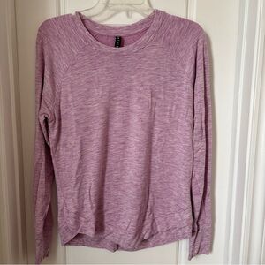 Athleta Pink Crew Neck Sweatshirt